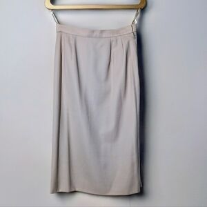 Quiet Luxury | Burberrys Vintage Wool Skirt